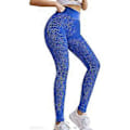 Pikkukuva 2 / 4: Naisten Bubble Hip Butt Lifting Anti Cellulite Leggingsit Korkeavyötäröiset Treeni Vatsan Kontrollointi Joogahousut (style706)