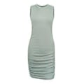 Miniatyrbillede 1 af 5: Dame Firkantet Hals Langærmet Maxikjole Bodycon Kjoler (style49)