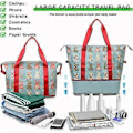 Miniatyrbilde 3 av 5: Damers Stor Kapasitet Vanntett Tote Bag Lett Utvidbar Veske (A) COLOR 1
