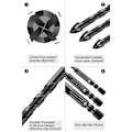 Miniatyrbilde 3 av 5: Glass Drill Bits, Tile Drill Bits, 10 Pieces Glass Drill Bits, Gl