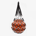 Miniatyrbilde 1 av 5: Fotballnettpose Nylon Mesh Ball Bag Basketballnettpose Mesh Singel