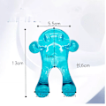 Miniatyrbillede 2 af 5: Blå Myofascial Trigger Massager Tool, 4-punkts Massageenhed