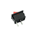 Miniatyrbillede 5 af 5: On-Off KCD11 2Pin 2P Sort Rød Båd Bil Vippekontakt 3A 250V 6A 125V AC Knap KCD1-11 10X15 10X15