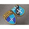 Miniatyrbillede 4 af 5: 10 stk. Nato Flag Klud Patch Broderet Mærke Velcro（3）