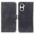 Pikkukuva 2 / 5: KHAZNEH Retro PU -kotelo Huawei Nova 10 SE:lle Black