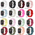 Pikkukuva 4 / 5: Musta 38/40/41mm, silikoninen urheiluranneke ja Apple Watch -ranneke