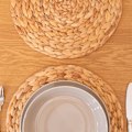 Pikkukuva 4 / 5: 6 kpl (35 cm) - Luonnonmukaiset kudotut vesihyasintti-tabletit, kudottu
