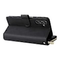 Miniatyrbillede 5 af 5: Til Samsung Galaxy A55 5G Etui Kortlommer Lynlås Læder Telefon Cover Style D