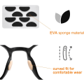 Miniatyrbilde 3 av 5: 40 par skumnese pads, selvklebende nese pads, sklisikre nese pads