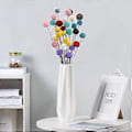 Miniatyrbillede 2 af 5: Billy Ball Blomster Tørrede Blomster Kunstige Tørrede Blomster Hjemmehave Dekoration (style8024)