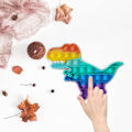 Miniatyrbild 2 av 5: Fidget Leksaker, Dinosaurie Tryck Pop Bubbla Fidget Sensorisk Stresslindring