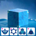 Miniatyrbild 1 av 5: One Piece tredimensionell magnetisk Rubiks kub (Starry Sky Bl