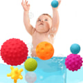 Miniatyrbild 1 av 5: Baby Leksaker 0-6-12 Månader Baby Sinnesbollar 6-12 Månader Baby Sinnes
