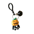 Pikkukuva 5 / 5: 6 kpl PVC-avaimenperiä kellolla Halloween-koristeluun, söpö