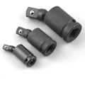 Miniatyrbilde 5 av 5: 1/4 tommers svart 360 graders svingbar ledd pneumatisk slagmuttertrekker Os
