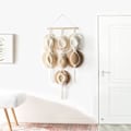 Pikkukuva 4 / 5: Macrame-hatturipustimet Hat Rack seinälle Cowboy Hat Holder Display