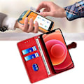 Miniatyrbild 4 av 4: Läderfodral med Skin Feel för Samsung Galaxy M15 5G