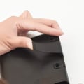 Miniatyrbillede 3 af 5: Skraldespand til lille bil, opbevaringsboks (farve: Sort) Dobbelt brug, nem at rengøre plastmateriale, bærbar skraldespand, hængende opbevaringsboks,（2 stk）