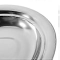 Miniatyrbilde 3 av 4: Oval Serveringsfat Rustfritt Stål Fat Mat Serveringsfat Husholdnings Snackfat