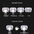 Miniatyrbillede 3 af 5: LED pandelampe LED blænding mini induktiv pandelampe forlygter LED L