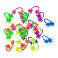 Miniatyrbillede 1 af 5: 24-pak Børne Meteor Hammer Gummi Squishy Sticky Hammer Forsyninger( )