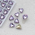 Miniatyrbild 1 av 5: 10 st Hjärtformade Nagelberlocker Fjäril Nagelkonst Berlocker Manikyr Tillbehör Runda Nagelstrass Berlocker DIY Nageltillbehör 12