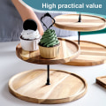 Miniatyrbilde 4 av 5: Cupcake Stativ, 2-trinns Cupcake Stativ Tre Serveringsbrett Cupcake Til