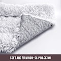 Miniatyrbild 3 av 5: Furry Self Warming Cat Bed Mat, 2-i-1 Mjuk Husdjur Sovande Filt