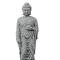 Miniatyrbilde 3 av 5: Liten Buddha Statue Dekorasjon Meditasjon Stående Hage Kontor Tempel()
