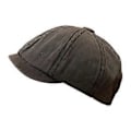 Miniatyrbilde 1 av 5: Newsboy Cap Hodeplagg Klassisk Vinter Vår Pageboy Hatt for Reise Utendørs Dating (svart)