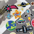 Miniatyrbillede 2 af 5: 35 stk. Rose Patch Sticker Applique Sy-på Badges Overførsler Jern-