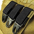 Miniatyrbillede 3 af 5: 5 stk. Mousqueton de Ceinture, Sangle en Nylon avec Porte-Clés Ant