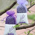 Miniatyrbillede 2 af 4: 24 stk. Lavendelduft Vedhæng Lavendel Opbevaringspose Tomme Duftposer