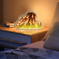 Miniatyrbillede 5 af 5: 1 stk. Pink LED Cloud Lampe Tulipan Lampe, Clouds Tulipan Natlampe med