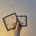 Miniatyrbild 5 av 5: Transparenta presentförpackningar för smyckesförpackningar, tomma lådor för dek