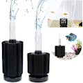 Miniatyrbilde 1 av 5: 2 stk. Akvarie Betta-filter, Svamp Biokjemisk Filter, Akvari