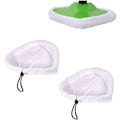 Miniatyrbilde 2 av 5: 6 stk trekantformede mikrofiber rengjøringsputer, dampmoppputer, Univ