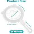 Miniatyrbillede 3 af 5: (80Mesh) Ultra fint mesh-fødevaresi, nylon mesh-si, med