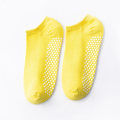 Miniatyrbilde 1 av 5: 6 Par Ikke-Skli Sticky Grippers Sokker Pilates Yoga Barre Anti-Skli Sokker For Barn Kvinner Menn.gul. Yellow