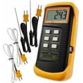 Typ K Termometer med 1300°C Termoelementsensor (°C, °F och K)