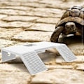 Miniatyrbillede 3 af 3: 2 stk. Flydende Dok med Sugekopper, Vandskildpadder Klatrerampe, Plastik Solplatform til Skildpaddehabitat og Akvariedekoration