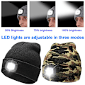Miniatyrbillede 2 af 5: LED Hue med Lys - Army Grøn, USB Genopladelig Håndfri 4 L
