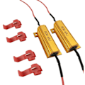 Miniatyrbillede 1 af 4: 50W 6ohm Belastningsmodstande til reparation af LED-pære hurtigt hyperblinkende blinklys