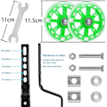Miniatyrbilde 2 av 5: Hjelpehjul, Universal sykkelstabilisator sykkelstabilisatorhjul,