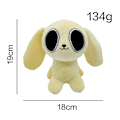 Miniatyrbilde 2 av 5: 19CM Cartoon Chikn Nuggit Plysjleker Kawaii Dyr Hund Utstoppede Dyr