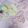Miniatyrbild 3 av 5: 4 st, kakform - plastbregnsblad kakform verktyg - R