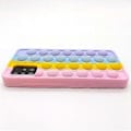Pikkukuva 4 / 5: Samsung A52 -kotelo söpö Galaxy A52S -kotelo aistiystävällinen Push Pop Bubble 3D Fidget -lelu teinitytöille naisille pojille lapsille stressin lievittämiseen silikonikumista puhelinkotelo