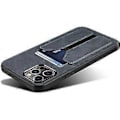 Pikkukuva 1 / 5: Kotelo iPhone 13 Pro:lle, PU-nahkainen lompakkokotelo luottokorttipaikalla, erittäin ohut suojakotelo iPhone 13 Pro 6,1 tuuman 2021 (harmaa)
