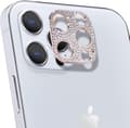 Bling Kamera (Roséguld) Bakskydd för iPhone 12 Pro Max Kamera