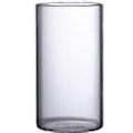 Miniatyrbild 1 av 3: Klar Glasvas Blomvas Minimalistisk Glasvas Cylinderformad Blomvas för Bröllop Vardagsrum Dekorativ Gåva 5.5x10cm